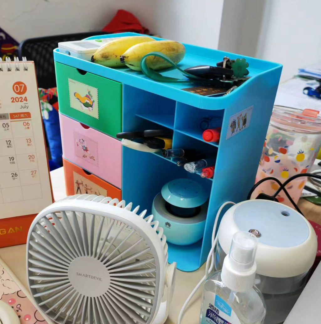 Desk Organizer 桌面收纳盒带抽屉