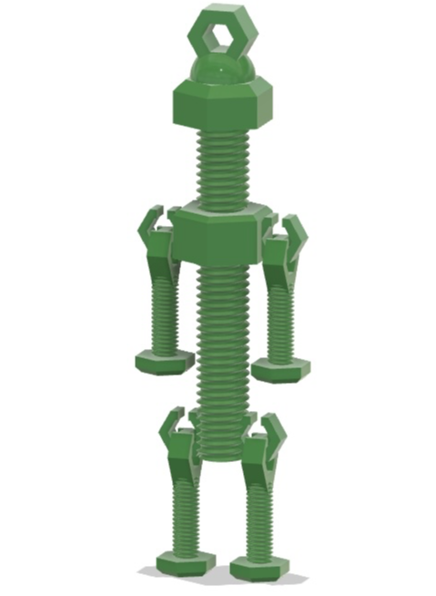 KeyChain Screw&Nut
