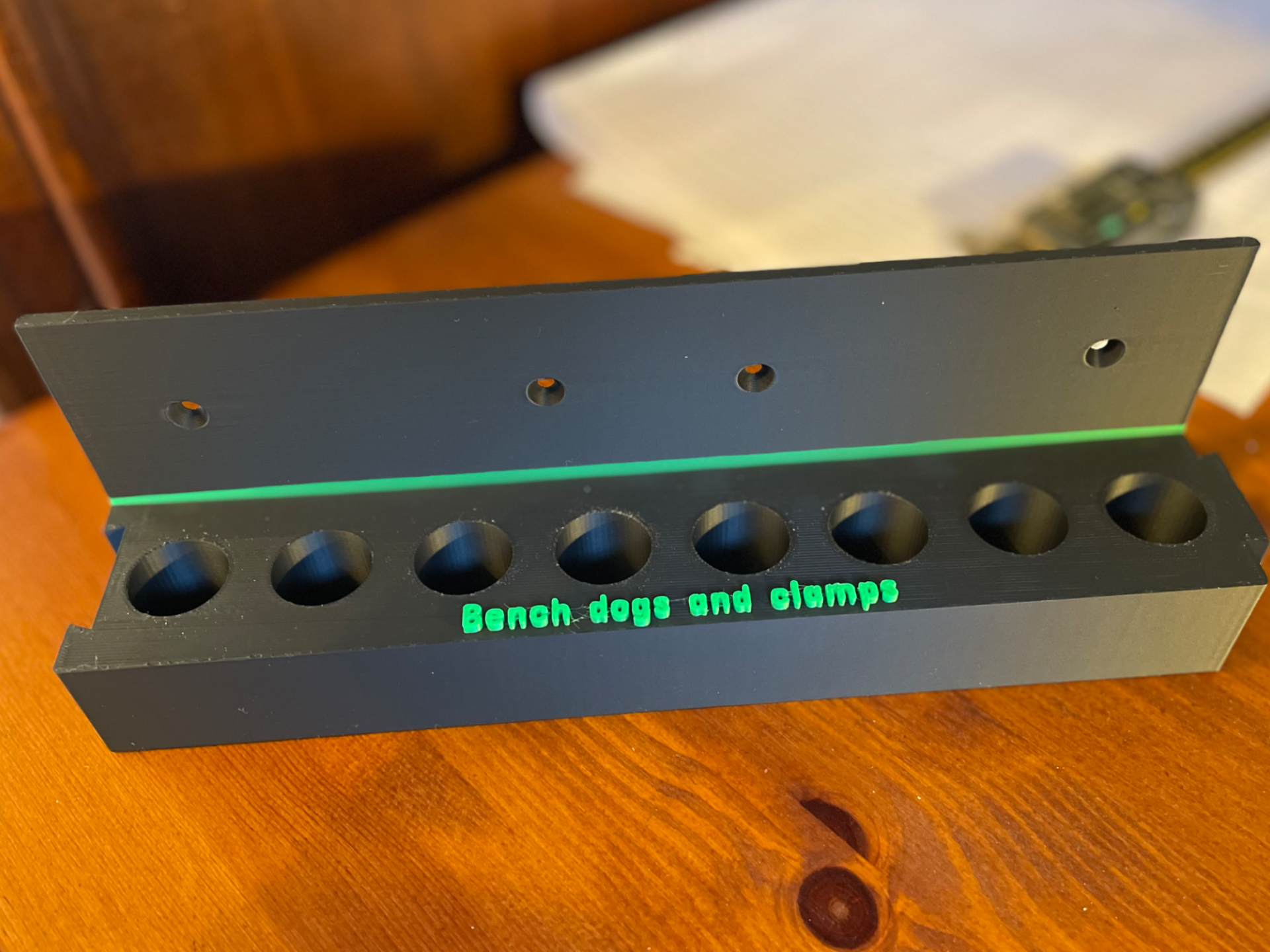 Bench dog/clamp holder - SS system