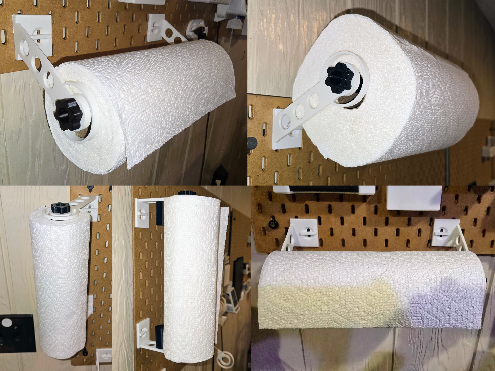 Parametric Paper Towel Holder for Skadis