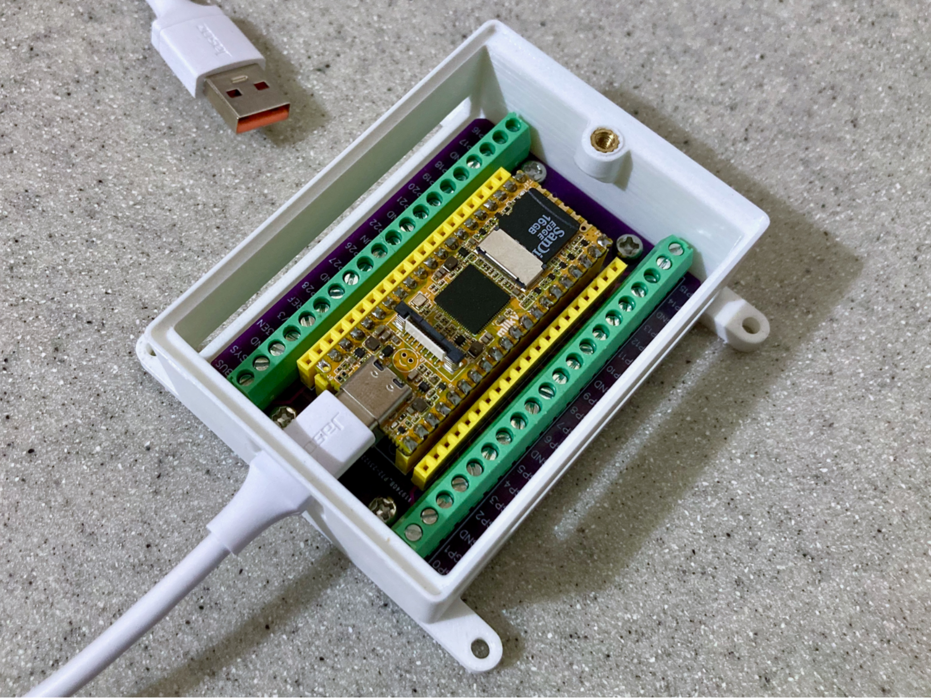 Milk-V Duo + Pi Pico Breakout Enclosure
