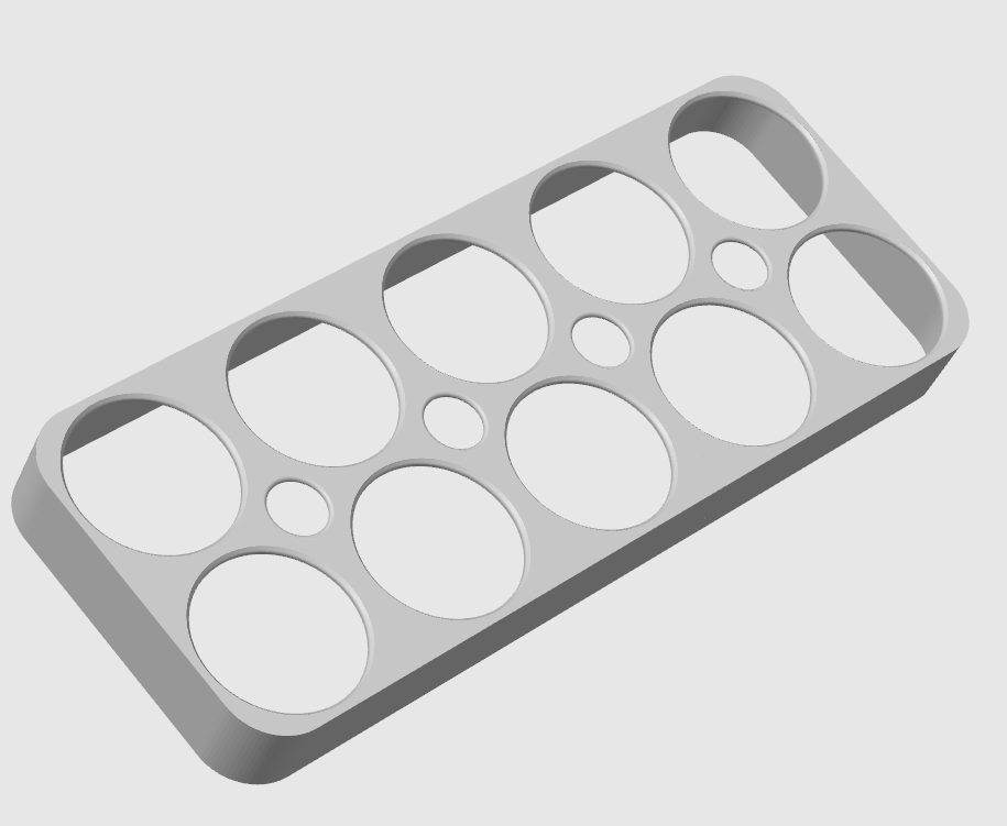 Egg tray 10 eggs for the fridge