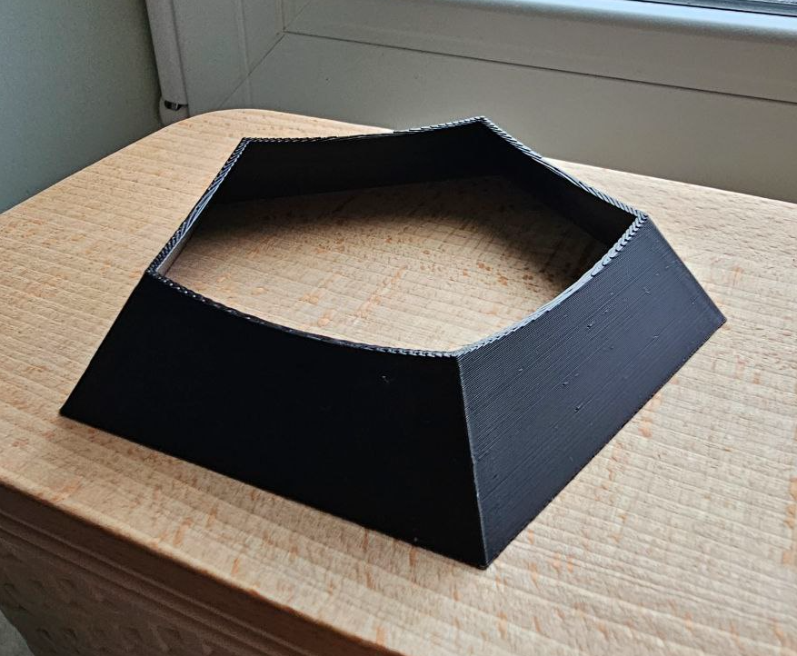 Pentagon ball stand