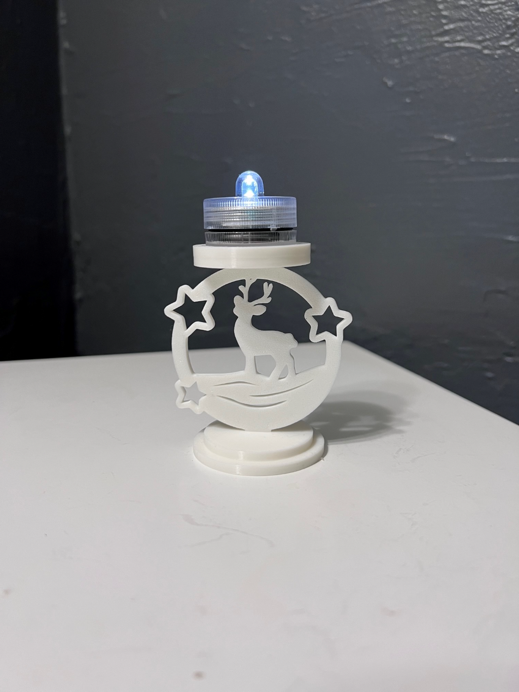 Christmas Deer Mini-Tea Light Holder