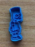 Bart Simpson Cookie Cutter and Stamp Set