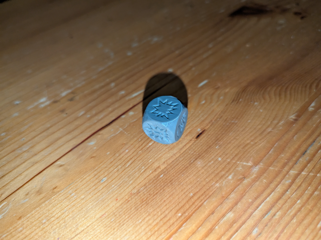 Blood Bowl Block Dice