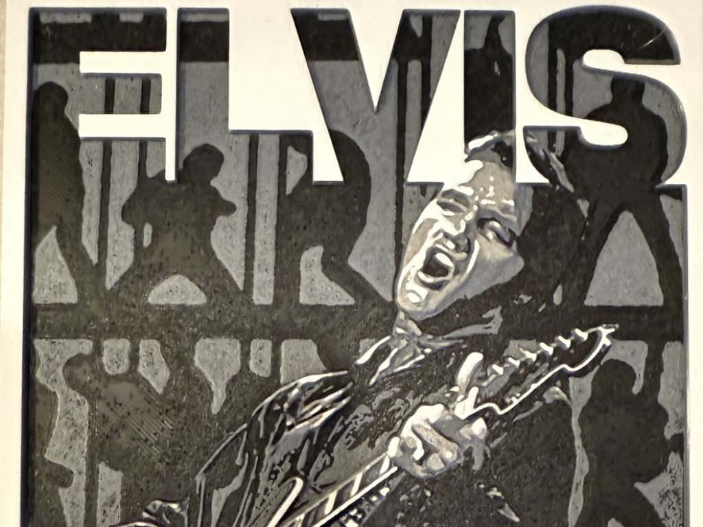 Elvis 68' Comeback Special Hueforge