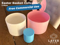 Easter Basket (Multiple Sizes and Lids)