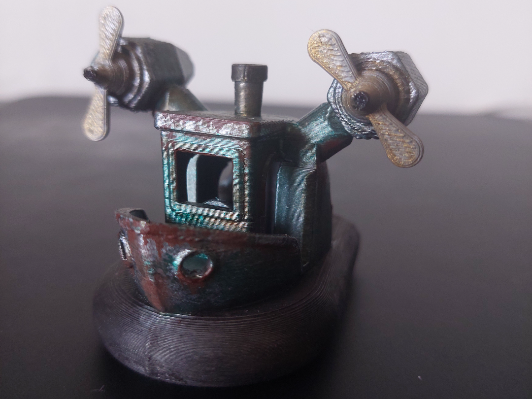 Benchy hovercraft