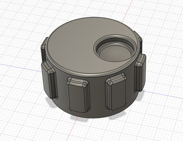 Knurled Finger Twiddling Knob