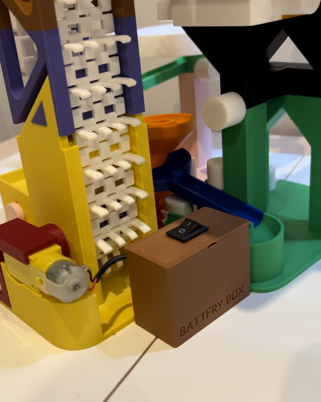 Marble Run Battery Box and Lid