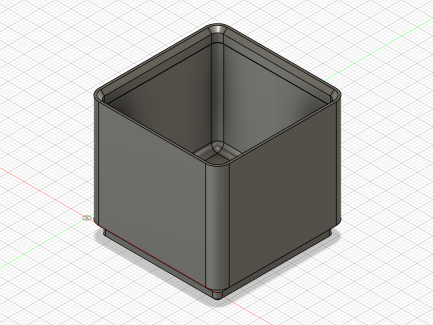 Gridfinity Bin 1x1