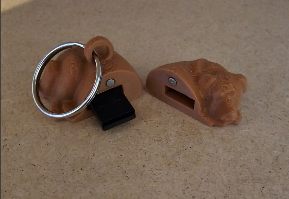 Dog Keychain USB Cover
