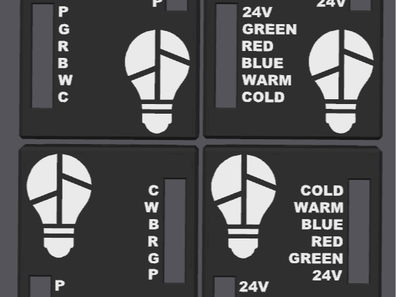 BL Led Controller Case Different Orientations