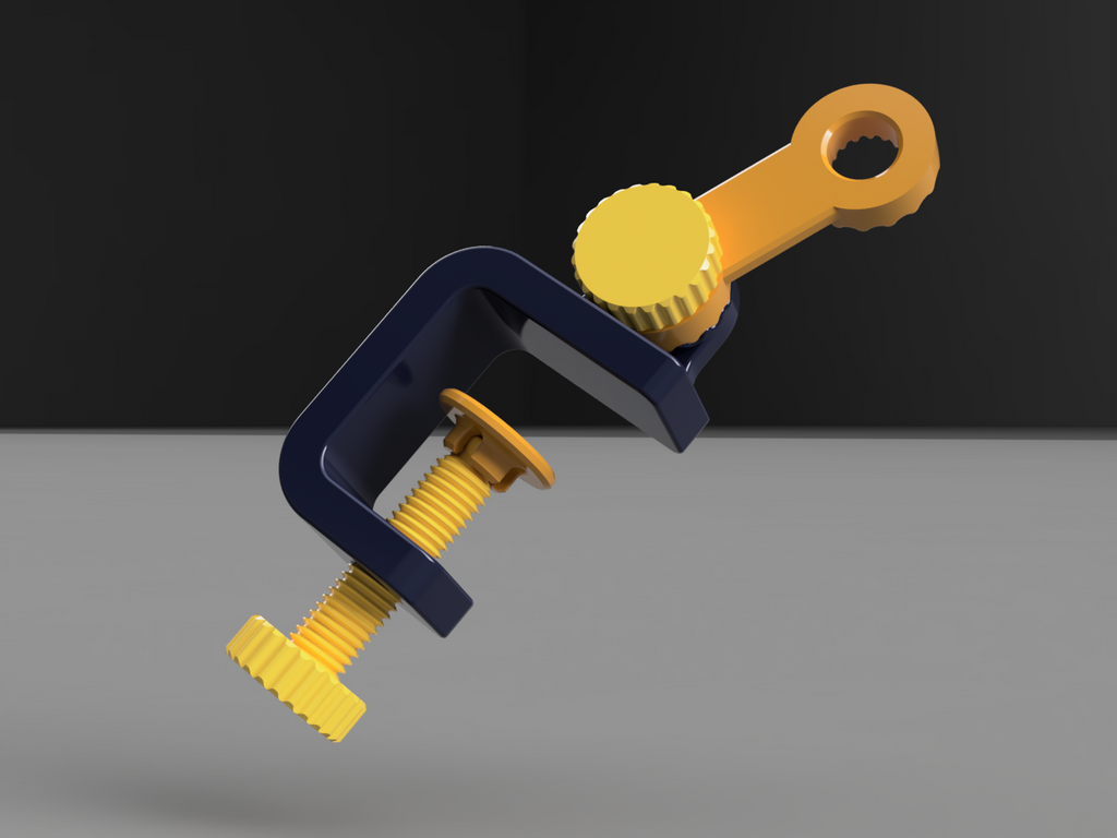 Clamp with Connection (Multifunctional Arm)
