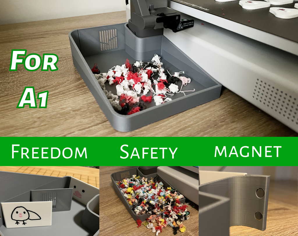 A1 Magnetic Poop Purge Bucket