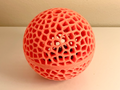 Cat snacks Voronoi ball