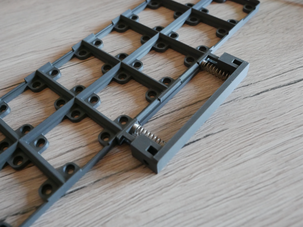 Gridfinity Baseplate Spring Holder