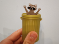 Racoon bookmark with a stand