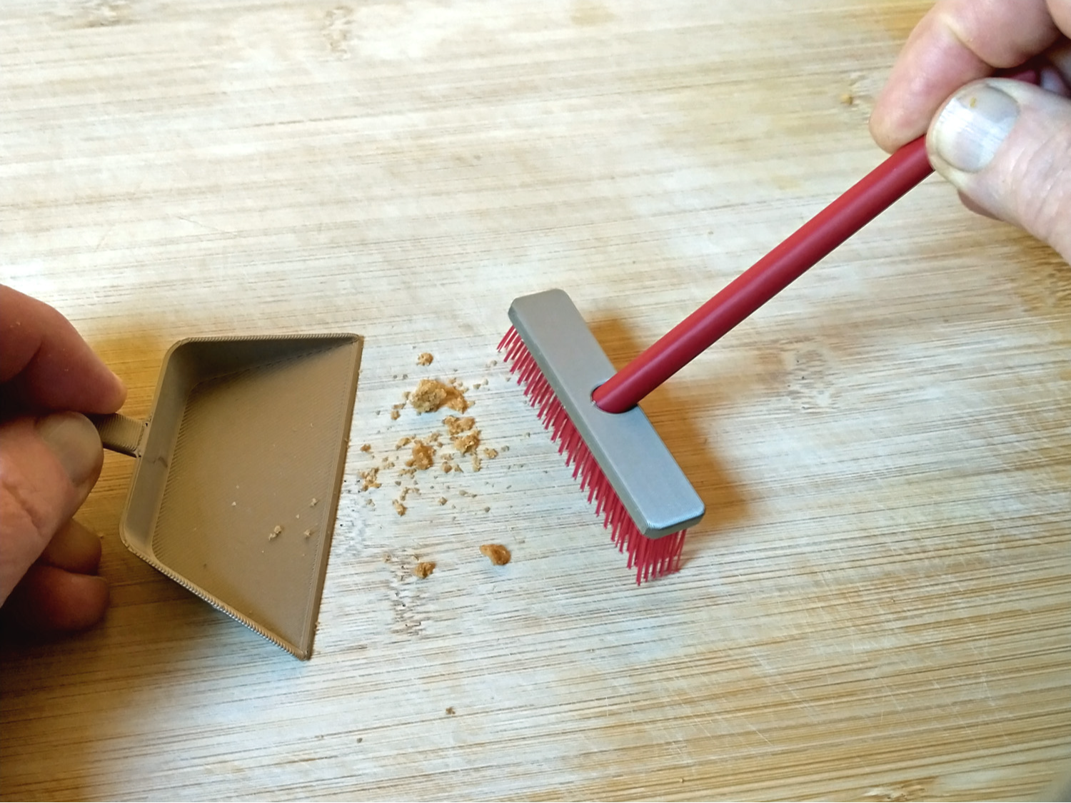 Desk Push Broom
