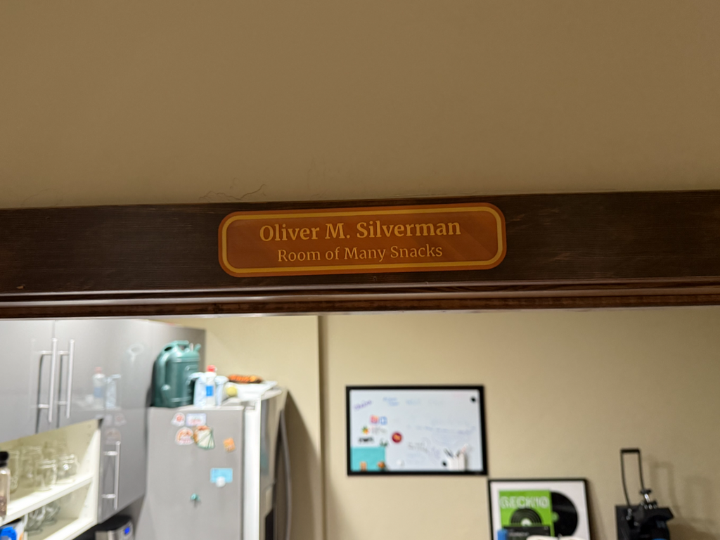 Customizable Room Name Plaque