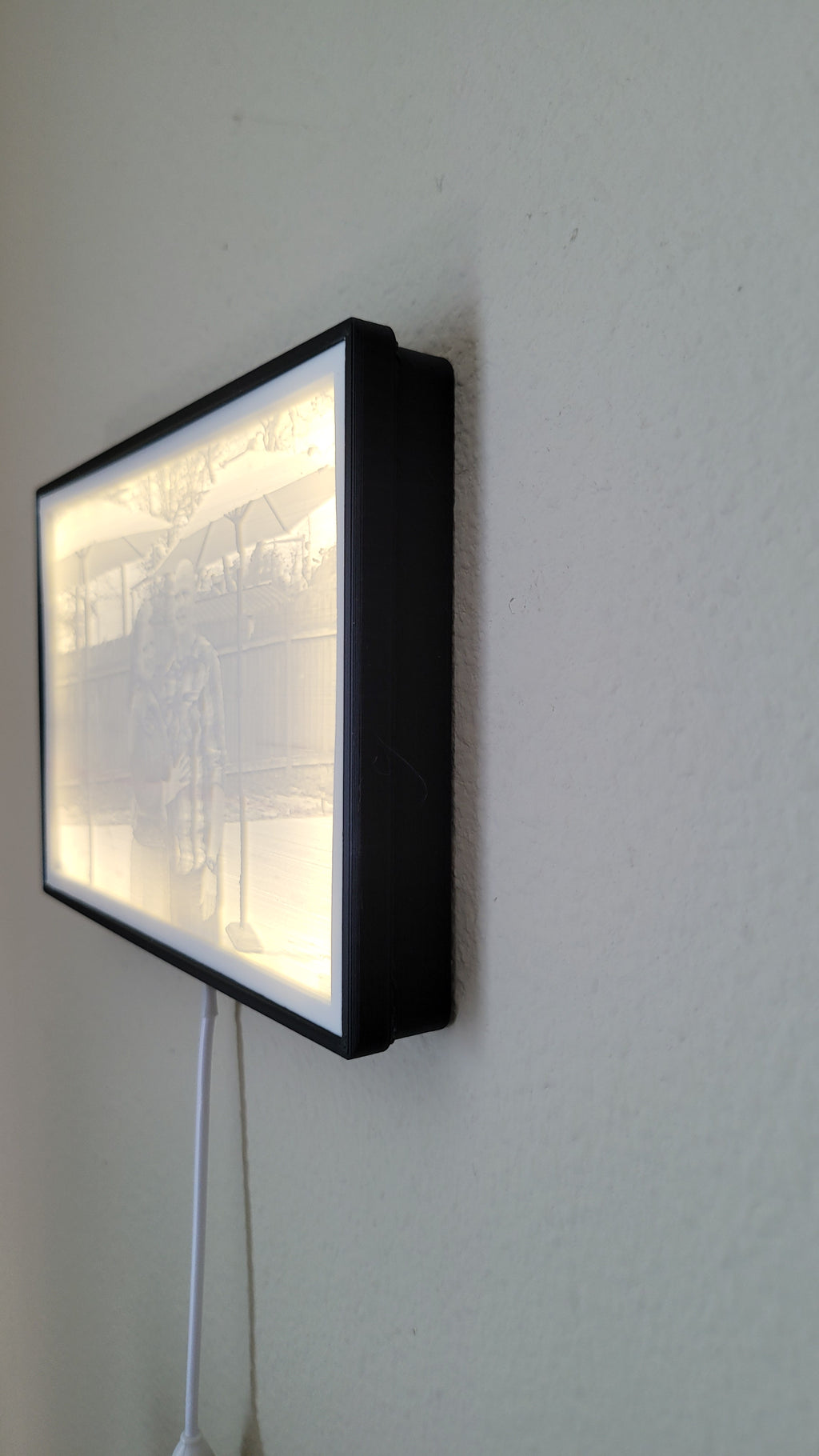 Lithophane frame
