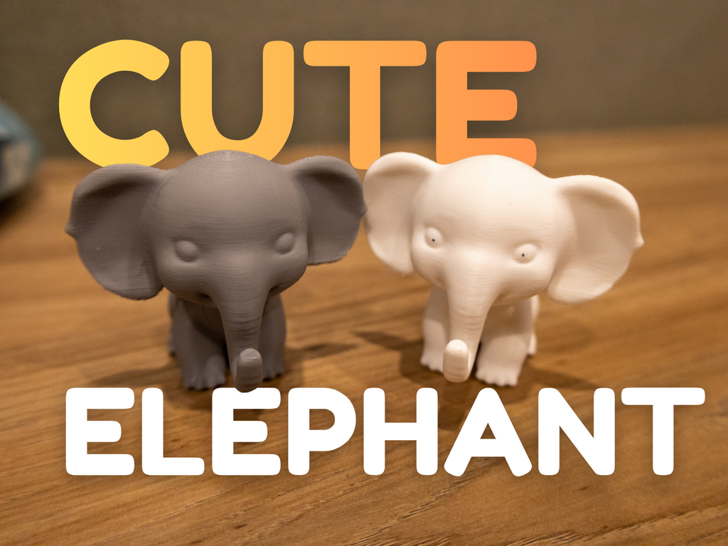 Cute elephant decoration (FREE TO SELL)
