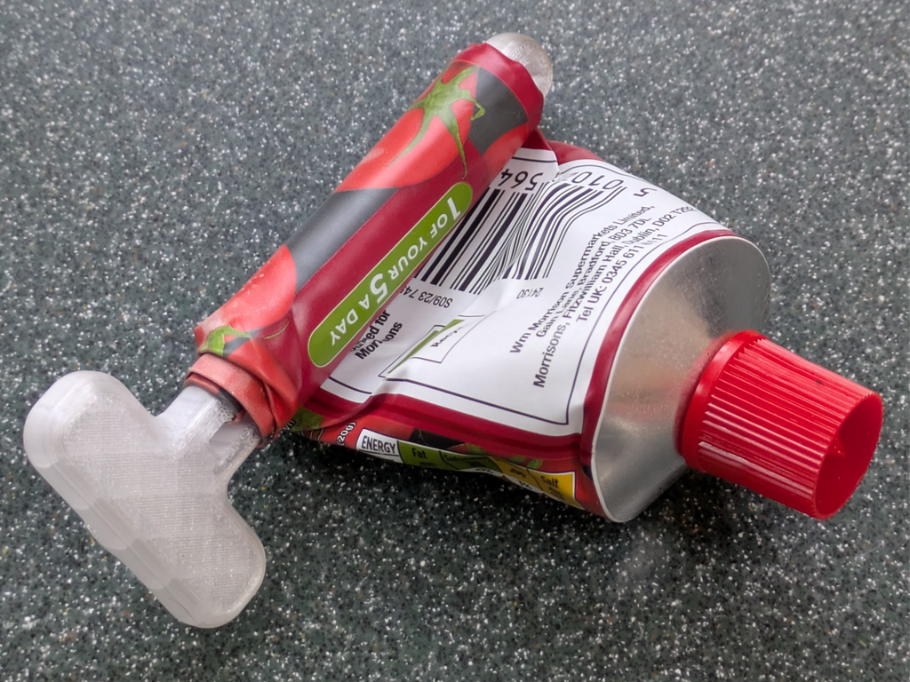 Tube Roller Key, no more squeezing from the middle