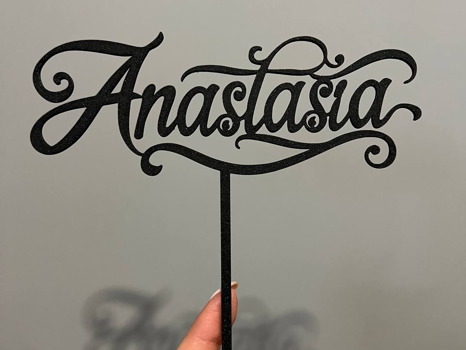 Cake topper Anastasia