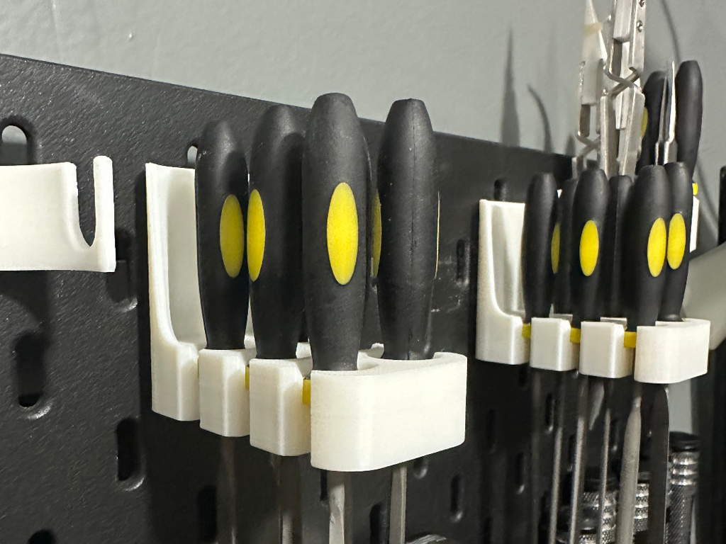 Needle file Holder for IKEA Skadis