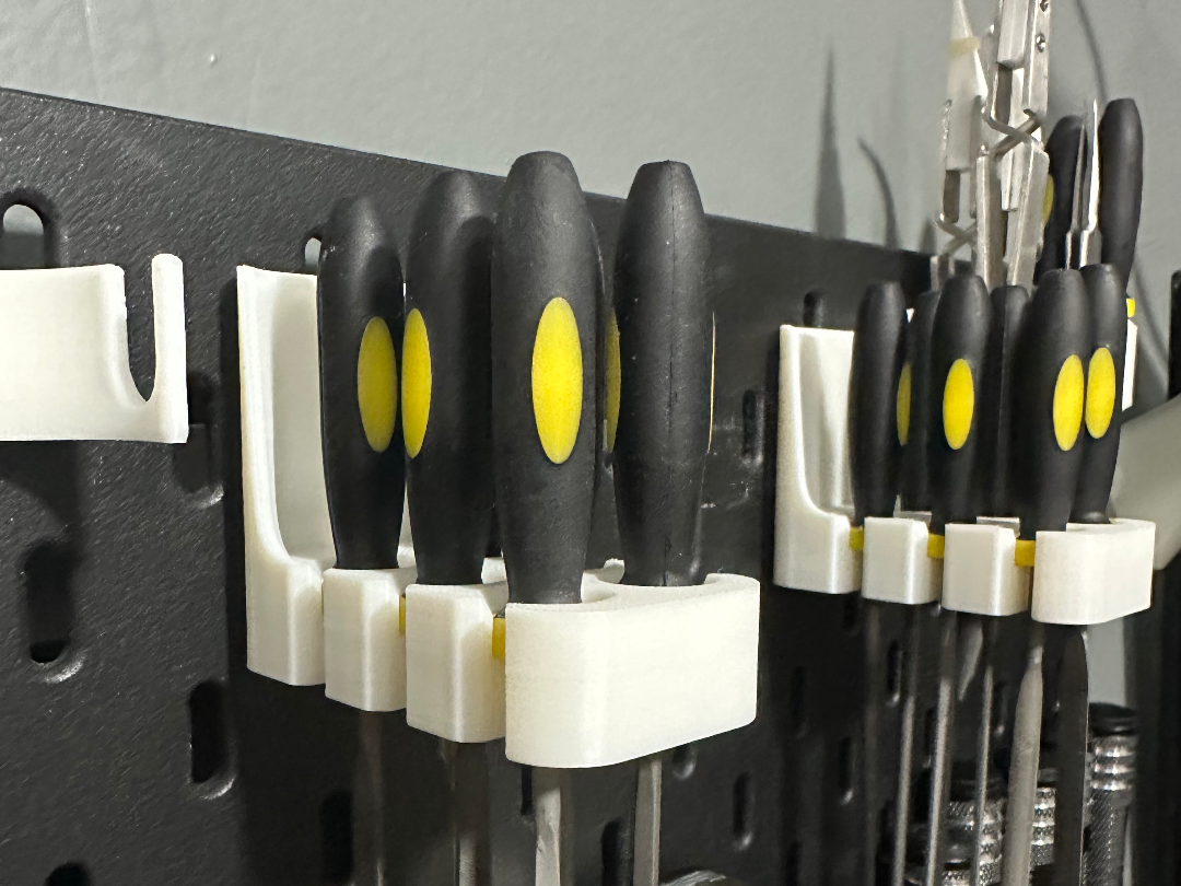 Needle file Holder for IKEA Skadis