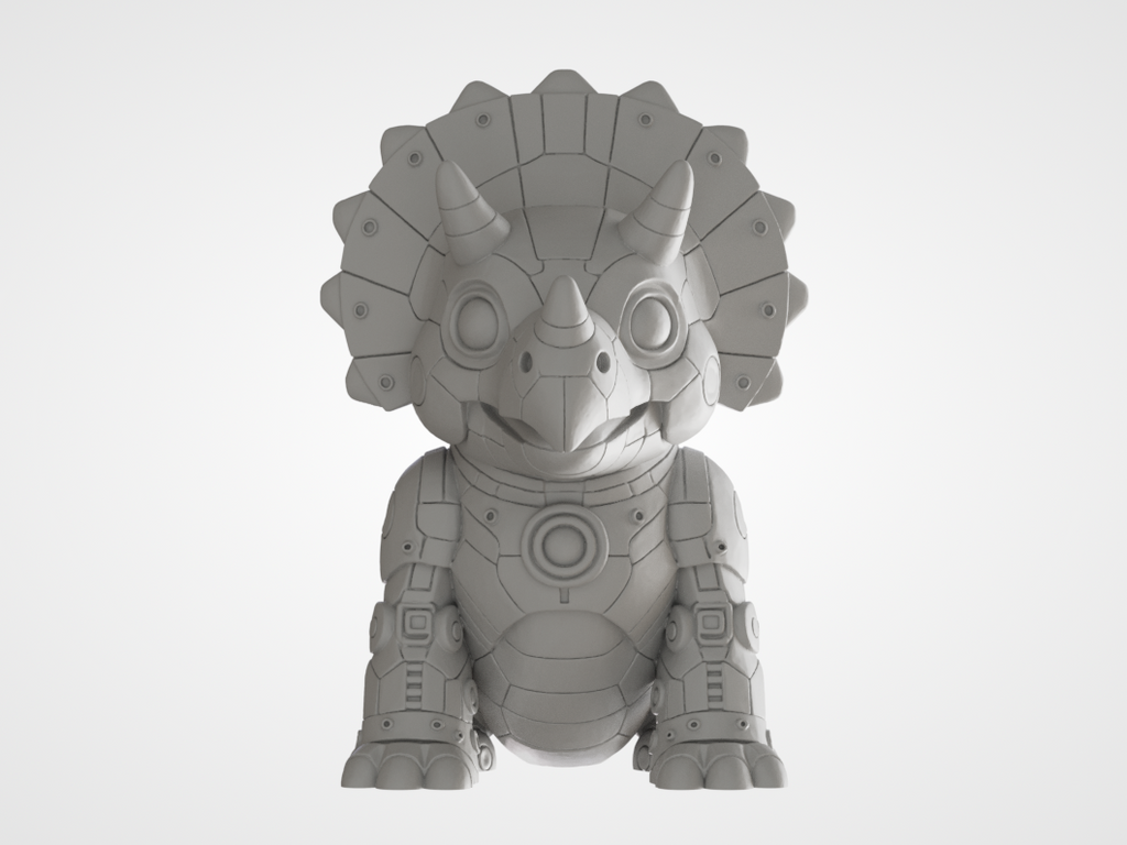Triceratops Robot