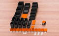 Functional Stackable Boxes with Battery Inserts
