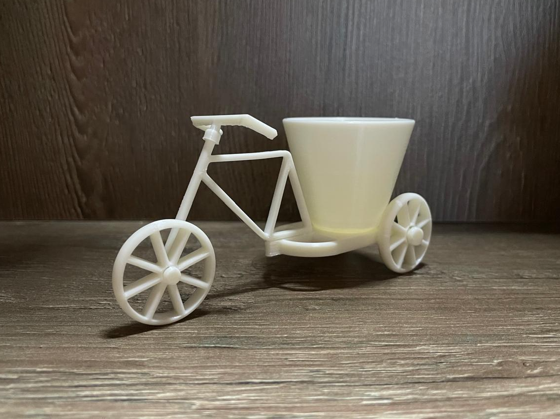Mini Decorative Tricycle Planter