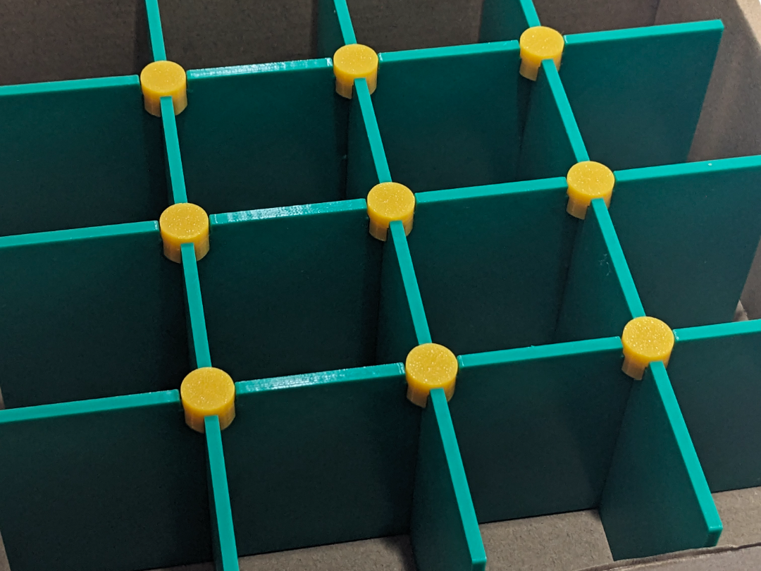 4x4 16 Divisions Filament Box Parametric Dividers