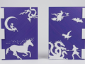 Fantasy Cover Notebook/Drawing Book (A4)
