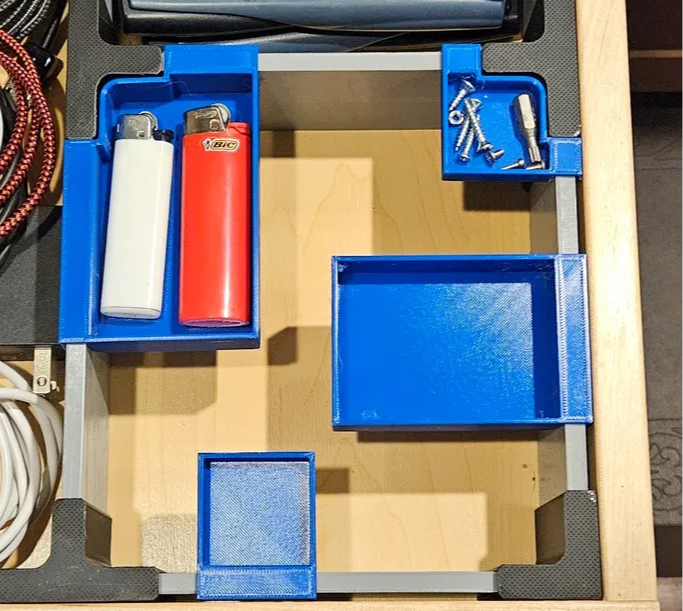 Any Size Hanging Trays for Modular Drawer Dividers