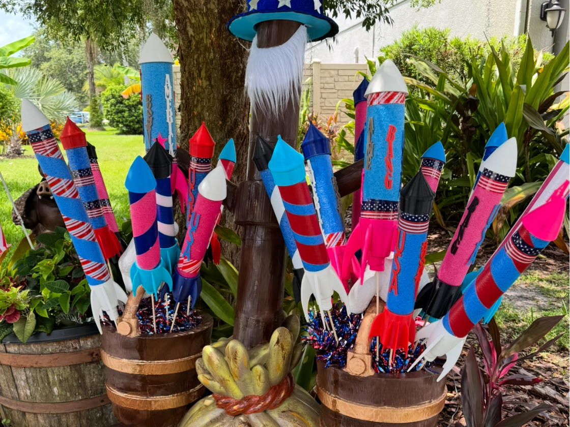 pool noodle rockets
