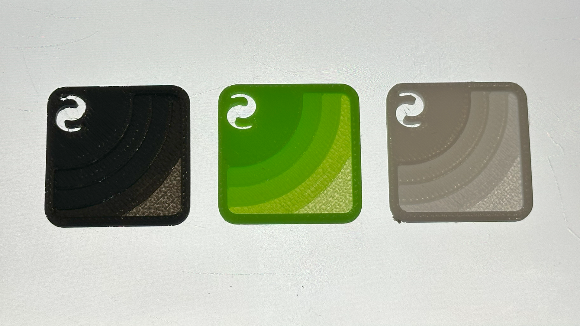 Filament Swatch Bambu Standard with Transparency