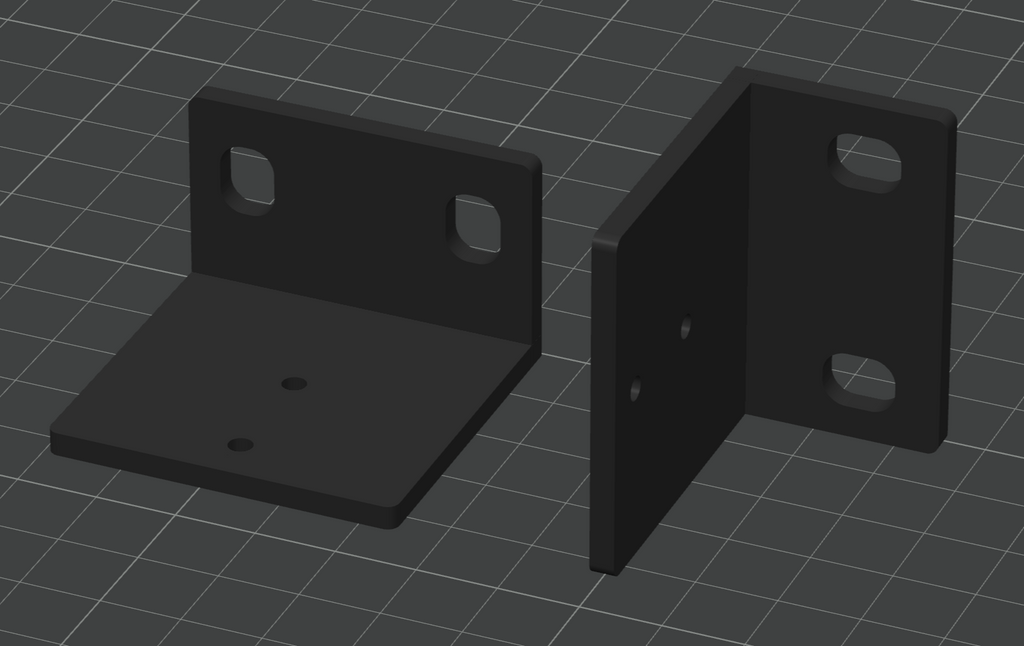 DBX166 compressor rack bracket