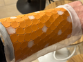 Revolutionizing Fabric Creation: 3D Printing Meets Laundry Nets for Stable and Flexible Masterpieces