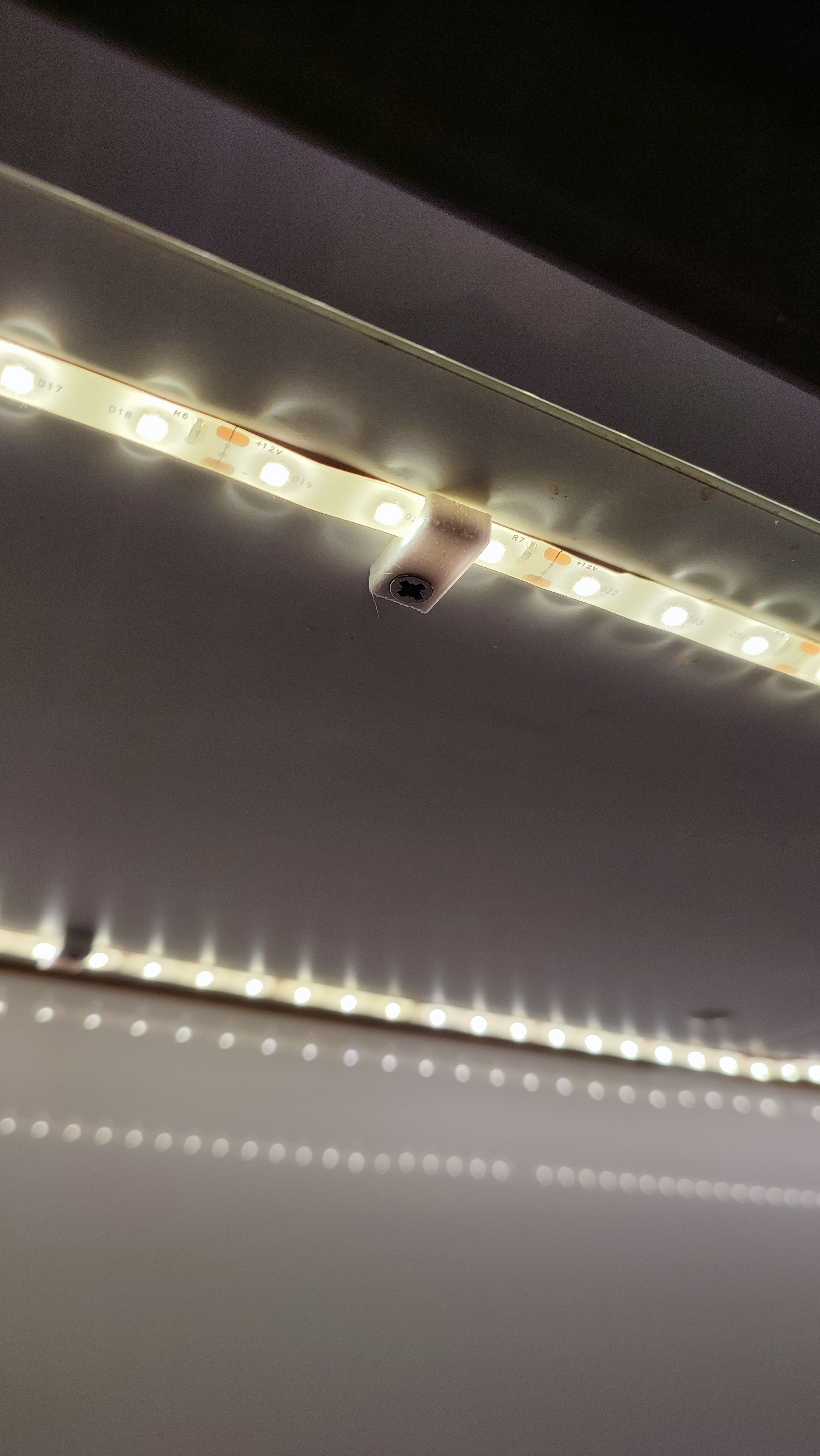 Led strip screw mount 8mm and 10mm