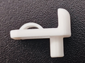 Glass shelf support bracket for furnitures