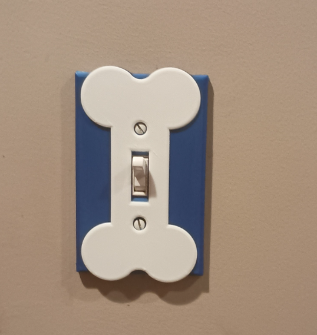 Dogbone switch cover