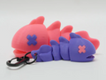 (UN)DEAD flexi fish + keychain