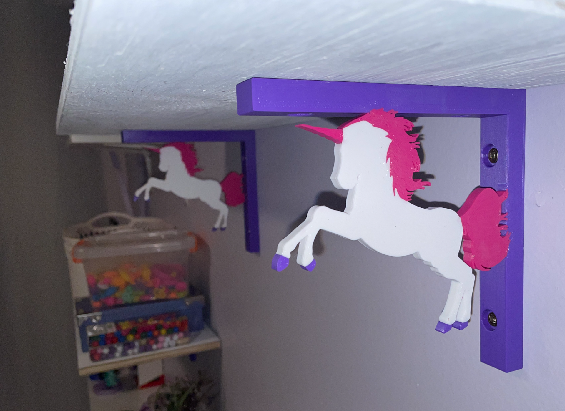 unicorn shelf bracket
