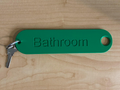 Bathroom Key Chain Large