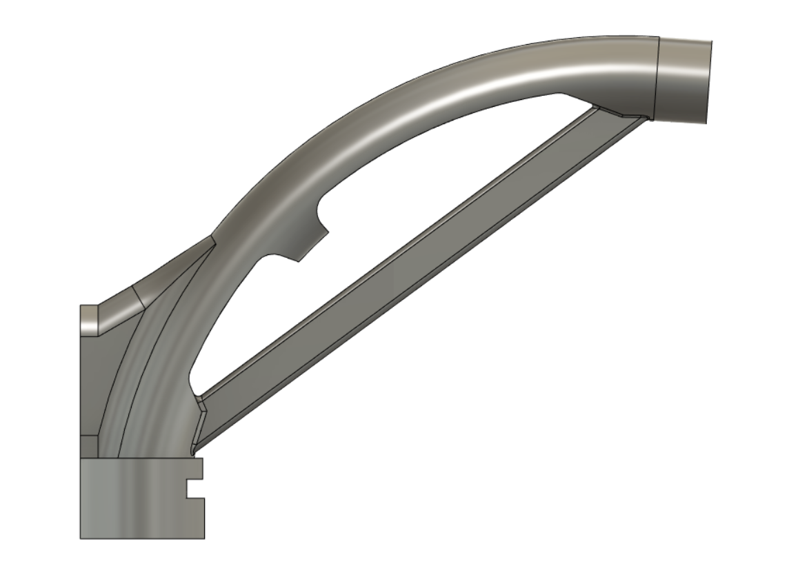 X1 / P1P PTFE Tube Guide to fix loading issues - best of both worlds