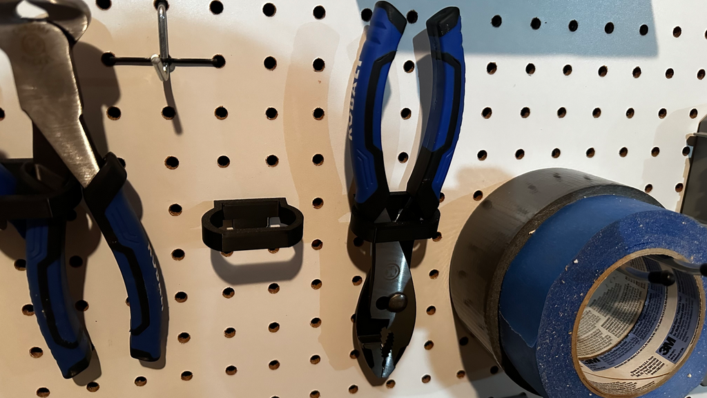 Pegboard Plier Mount