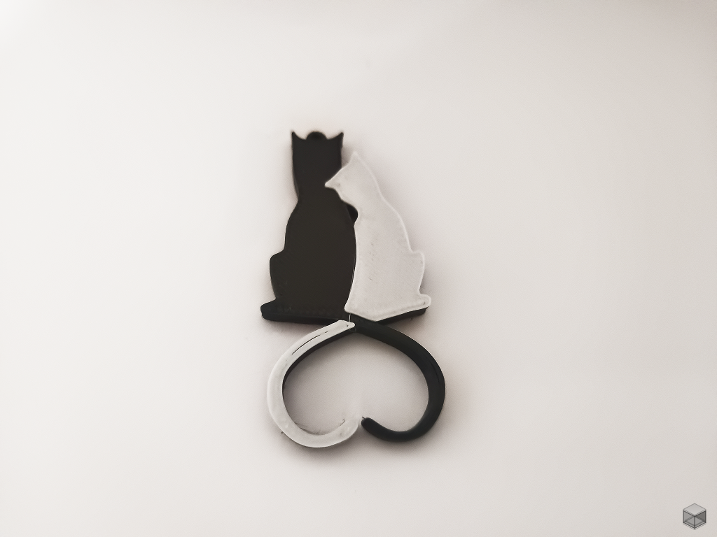 Loved Cats | Keychain